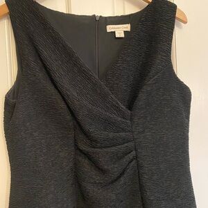 Coldwater Creek Textured Black Dress